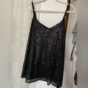 Sequin Tank Top